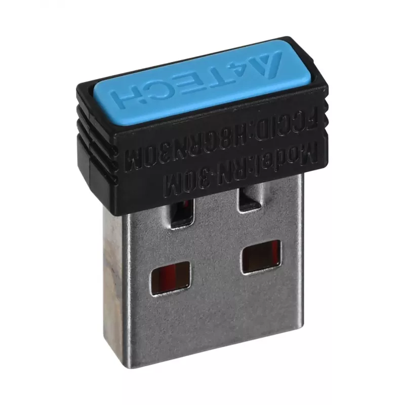 Rato A4Tech G3-280N ambidestro RF sem fios ótico 2000 DPI