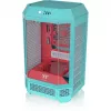The Tower 250, caixa tower menta/framboesa, Tempered Glass