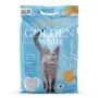 Areia para gatos Golden Grey 14 kg bentonite aglomerante, aroma de lavanda, sem pó, não aderente