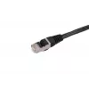 Cabo de rede Extralink cabo de patch LAN Cat.5e RJ-45 F/UTP 0,5 m preto