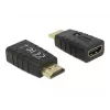 Adaptador HDMI (macho) > HDMI (fêmea), emulador EDID (preto)