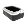 Caixa de areia aberta rotho Bonnie Cat 572×393×209 mm, tecnopolímero, 30 L, preto/cinzento