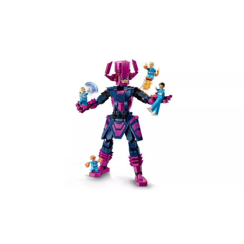 LEGO Conjunto Marvel Super Heroes 76316 — Quarteto Fantástico: Conjunto de minifiguras Galactus, 427 peças, 4 minifiguras, idade 9+