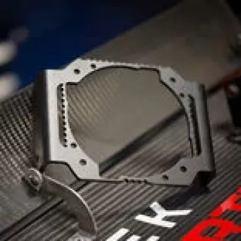 Asetek SimSports Suporte frontal para Podium Brackets - preto, furação de 70 mm