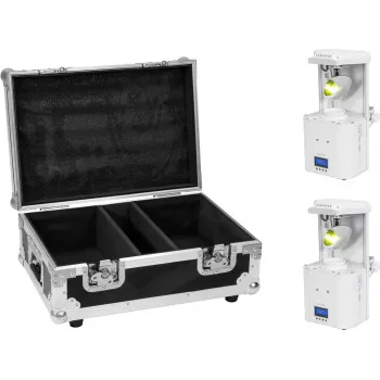 Scanner LED EUROLITE TSL-350 COB branco 2x — scanner de iluminação de palco, LEDs COB, duas unidades