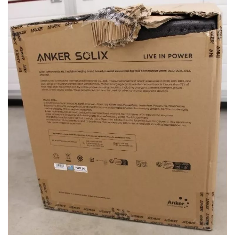 SALE OUT. SALE OUT. Anker Solix EMBALAGEM DANIFICADA