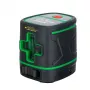 Nível laser de linhas cruzadas SNDWAY SW-331G — feixe verde, alcance 15 m