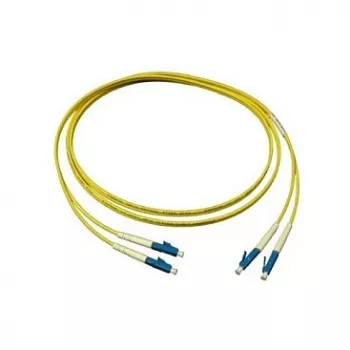 Cabo patch de fibra ótica duplex singlemode, LC / LC, 9/125, comprimento: 10m, Good Connections® (LW-910LC)