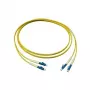 Cabo patch de fibra ótica duplex singlemode, LC / LC, 9/125, comprimento: 10m, Good Connections® (LW-910LC)
