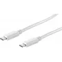 Cabo USB S/CONN 13-45156 USB 3.2 Gen 2 1,5 m branco