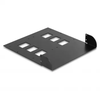 Moldura de montagem DeLOCK 5,25 polegadas moldura metálica para 2 x Mobile Rack 47011 47005