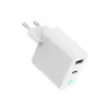 Carregador Gembird TA-UC-PDQC65L-W-01 para dispositivos móveis universal branco AC carregamento rápido interior