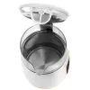 Chaleira elétrica Adler AD 1305WG — 1,7 l, 2200 W, vidro/plástico, branco/dourado/transparente