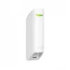 Sensor infravermelho passivo Ajax 13268 sem fios parede branco suporte de montagem incluído