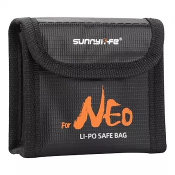 Capa protetora Sunnylife NE-DC850 para 3 baterias DJI Neo – armazenamento leve e resistente