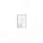 Avery - Poliéster - transparente - 99,1 x 38,1 mm 350 etiquetas (25 folhas x 14) etiquetas (L7563-25)