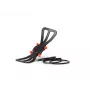 Suporte de telefone ajustável Deeper ITGAM0003 — suporte de telefone para cana de pesca, silicone, para telemóveis de 3,5–5 polegadas, 280 mm, preto