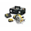 Serra circular portátil DeWALT DCS570P2-QW 18,4 cm prateado, amarelo 5500 rpm