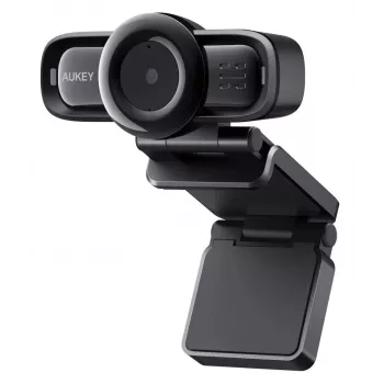Webcam AUKEY PC-LM3 2 MP 1920 x 1080 píxeis USB 2.0 preto