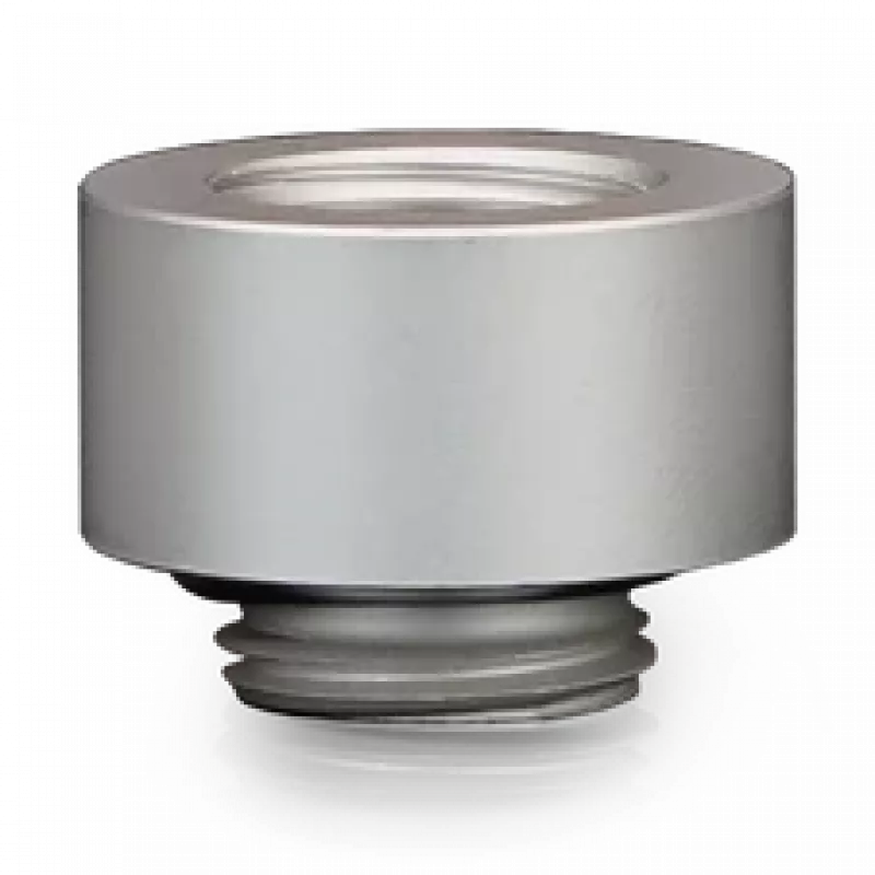 Thermal Grizzly DeltaMate Extender MF10 – conector de refrigeração líquida, níquel mate, 1 unid. (TG-DM-FIT-0206)