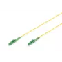 Cabo de patch de fibra ótica simplex Digitus monomodo LC/APC - LC/APC 15 m