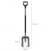 Pá Fiskars Ergonomic FS.S. 1025376 cinzento — pá de jardim ergonómica, Fiskars 1070058
