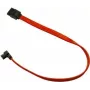 Inter-Tech - Cabo SATA - Serial ATA 150/300/600 - SATA para SATA - 50 cm - ficha de 90°, com trava (88885312)