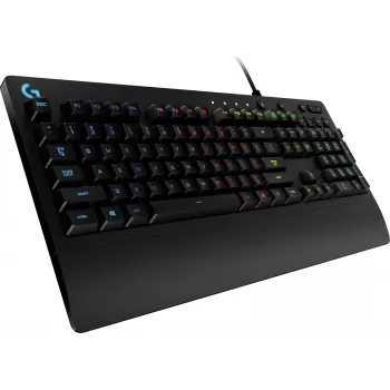 Logitech G G213 Prodigy - Tamanho completo (100%) - USB - interruptor mecânico - QWERTY - RGB-LED - Preto