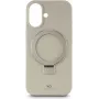 Capa protetora Urban Stand White Diamonds para Apple iPhone 17 areia – função de suporte, capa protetora