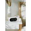 Adler AD 1186W despertador digital preto, branco