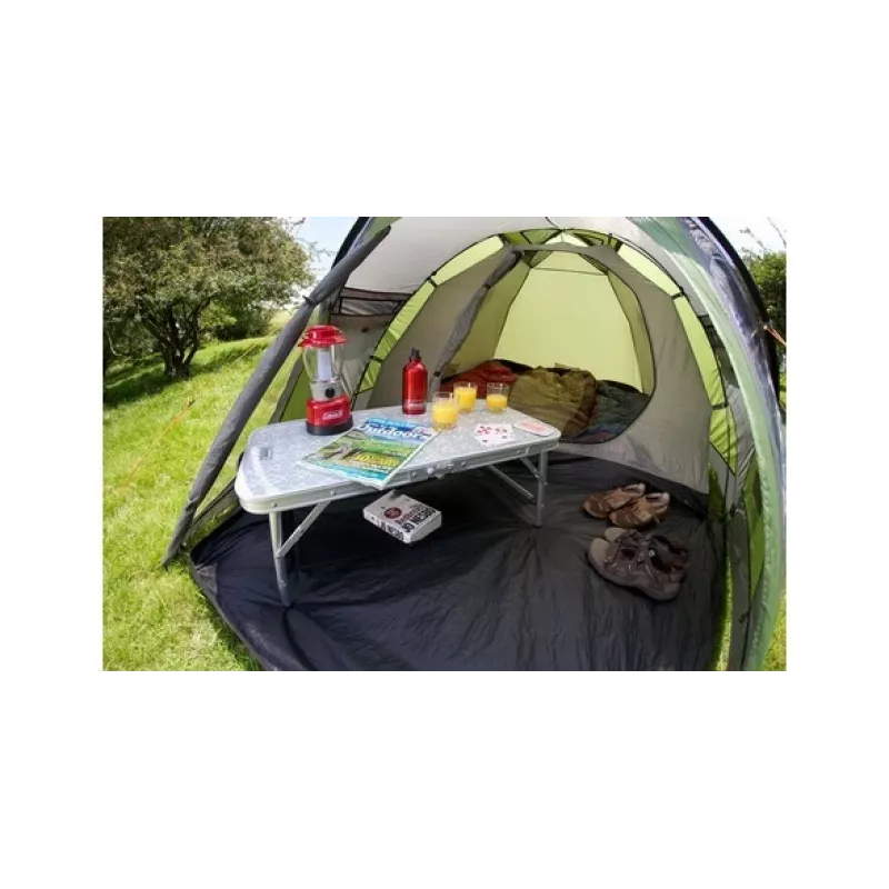 Tenda de cúpula Coleman Darwin 3+ 3 pessoas cinzento caqui estrutura rígida