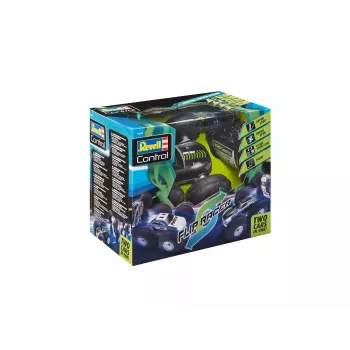 Revell Control 24634 Stunt Car FlipRace Monster Truck RC elétrico para principiantes com tração às quatro rodas (24634)