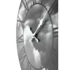 NeXtime Relógio 3037 Clouds, Ø39 cm, parede, preto