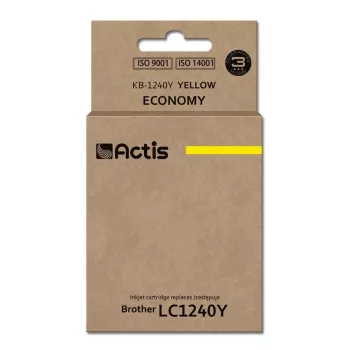 Tinta Actis KB-1240Y (substituto do Brother LC1240Y/LC1220Y; Standard; 19 ml; amarelo)