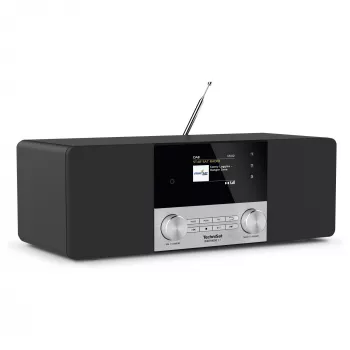 Rádio pessoal TechniSat DigitRadio 4 C preto prateado