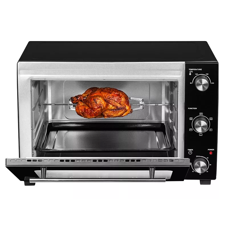 LAFE HeatMaster PIW-005 Forno elétrico, 48 L, 1800 W, convecção, espeto rotativo