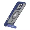 Capa Torras Pstand Series para iPhone 16 Pro — azul, fina, capa de proteção leve