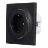 Tomada elétrica tipo F Fibaro FGWOF-011-8, 1 tomada, 110–230 V, 50/60 Hz, preto