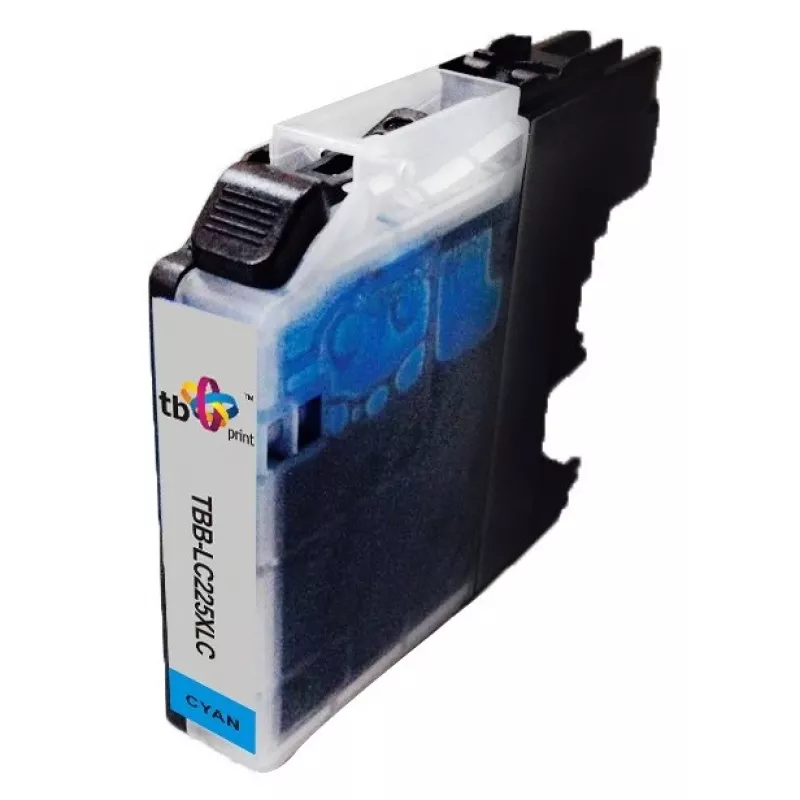 Cartucho de tinta TB compatível com Brother LC225XL ciano novo