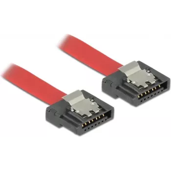 Cabo SATA DeLOCK 83833 0,2 m SATA 7 pinos vermelho