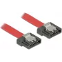 Cabo SATA DeLOCK 83833 0,2 m SATA 7 pinos vermelho