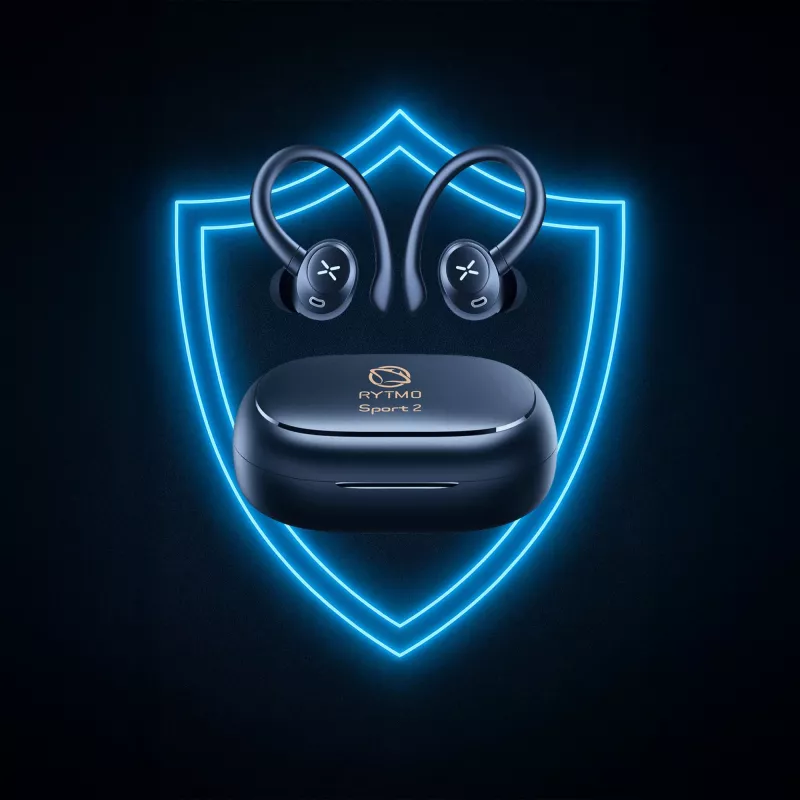 Auscultadores desportivos sem fios MANTA Rytmo Sport 2 MATWS012BK — True Wireless, In-Ear, preto