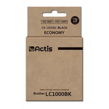 Tinteiro Actis KB-1000BK (substituto do Brother LC1000BK/LC970BK; Standard; 36 ml; preto)