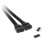 Cabo de extensão XSPC 5V 3-Pin A-RGB - 600 mm