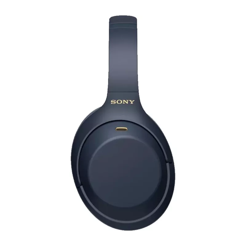 Auscultadores Sony WH1000XM4L.CE7, circumaurais, com fios e sem fios (Bluetooth, USB-C), azul, modo de utilização de arco de cabeça