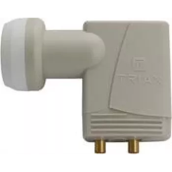 Triax Universal Twin LNB 2 saídas, 2 participantes TTW 200 dourado (304872)