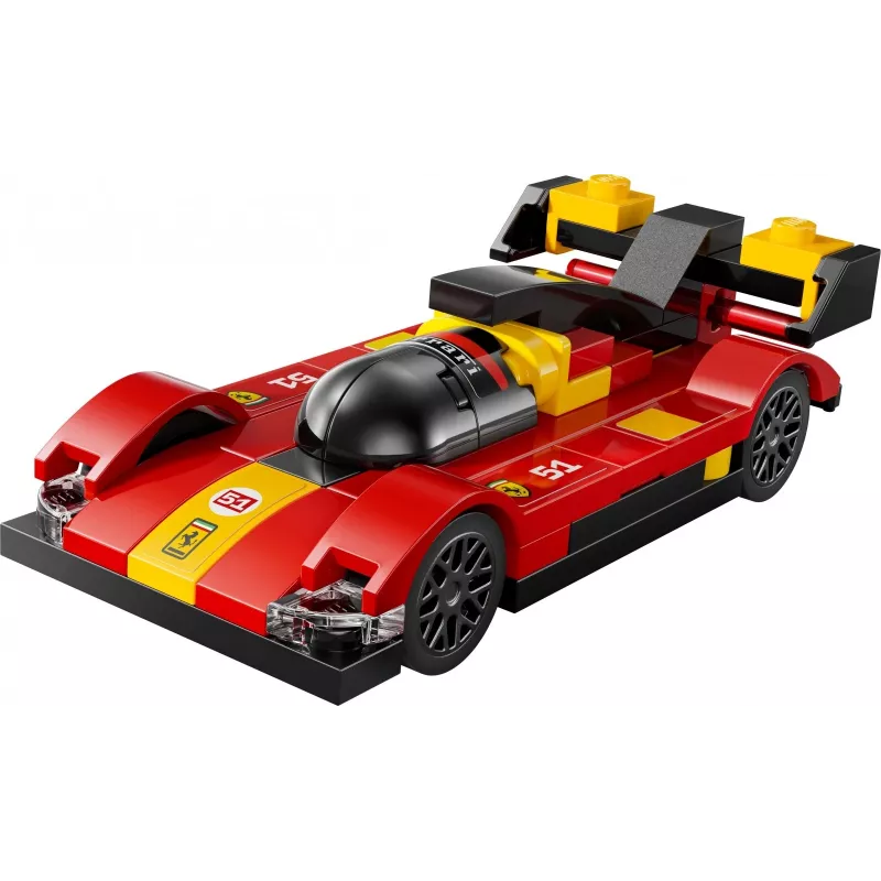 Brinquedo de construção LEGO Speed Champions Ferrari 499P Supersportwagen Polybag 30709