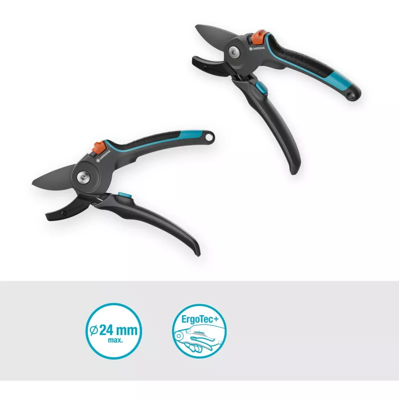 GARDENA tesoura de jardim PremiumCut Flex 12250-20 com cabo ergonómico e construção leve