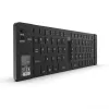 Teclado sem fios Inca IBK-579BT Bluetooth 66 teclas Metallic prateado