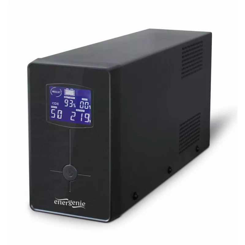 UPS (fonte de alimentação ininterrupta) Gembird EG-UPS-035 Line-Interactive 2 kVA 1200 W 5 saídas AC